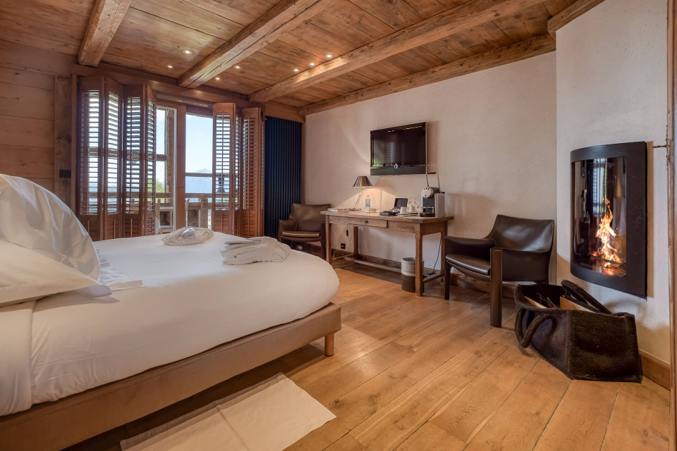 Chambre, les servages d'armelle, hotel restaurant haute-savoie, les carroz d'araches, araches la frasse